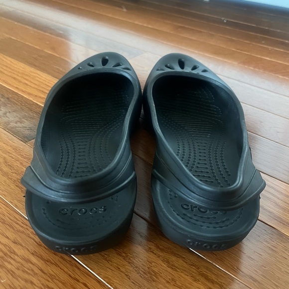 Crocs Kadee Slingback Slip On Ballet Work Comfort Flats Black Size 9 - Picture 6 of 8